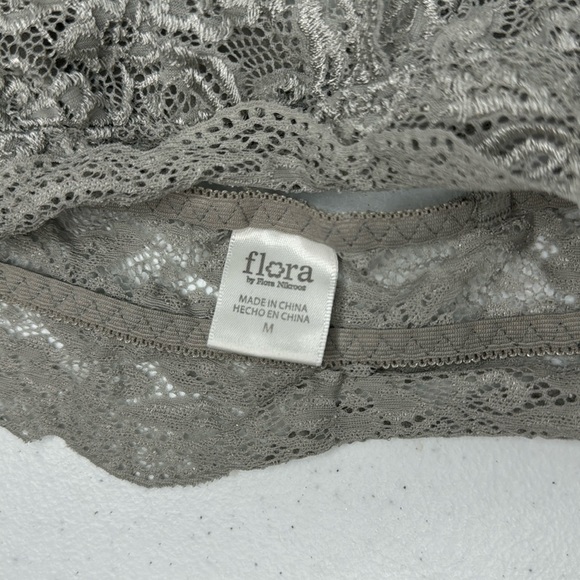FLORA NIKROOZ BRAS LACE LENCERY GREY COLOR - Picture 13 of 14